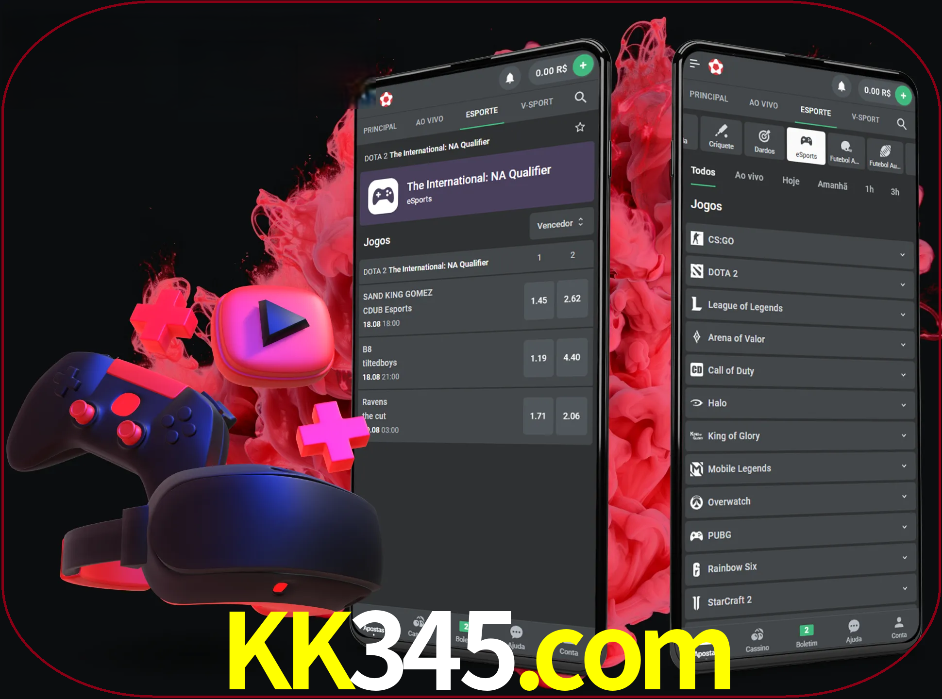 Para ter a aplicação móvel kk345 no seu smartphone, basta descarregar o ficheiro apk e seguir as instruções.